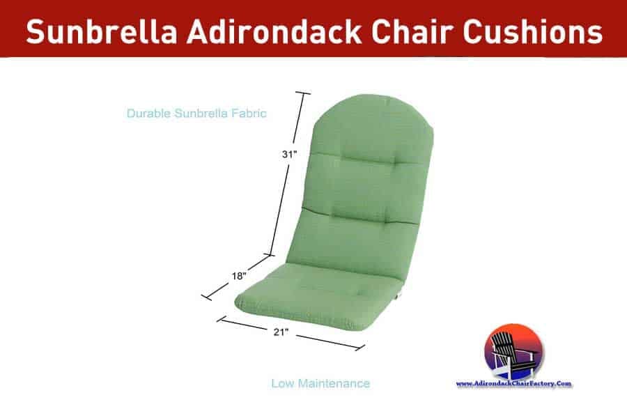 5 Best Sunbrella Adirondack Chair Cushions Review Full Features   Sunbrella Adirondack Chair Cushions 