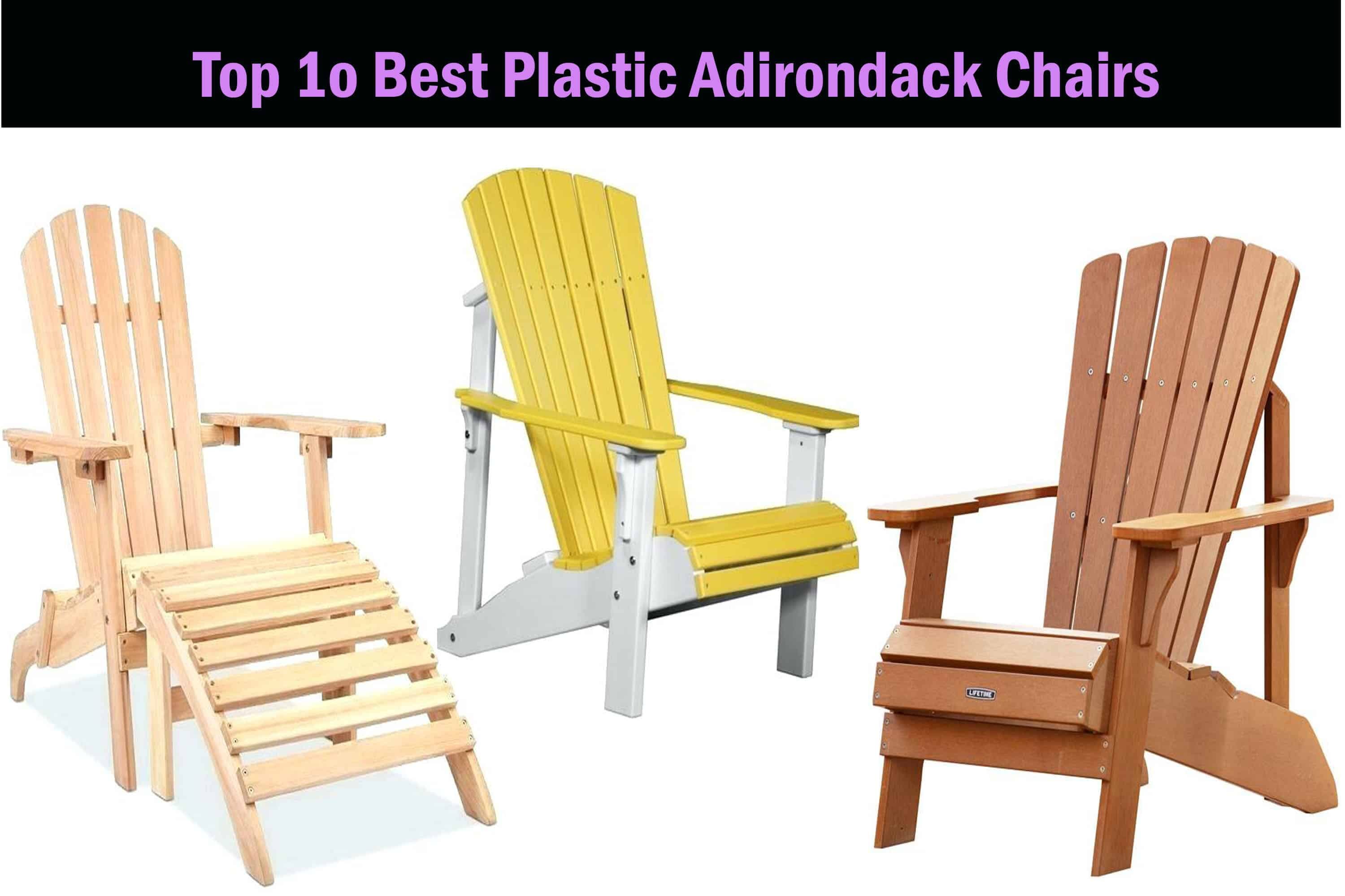 Table Top 10 Best Plastic Adirondack Chairs Review 2019